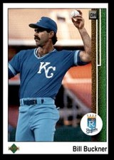 1989 Upper Deck Bill Buckner Kansas City Royals #639