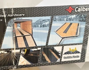 SNOWMOBILE TRAILER CARBIDE SLIDES Caliber 13305 MULTI GLIDES 4 x 60" PIECE KIT - Picture 1 of 4