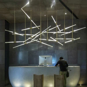 Modern Industrial Style LED Pendant Hanging Chandelier Bar Office Lamp Light - Picture 1 of 10