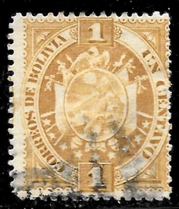 1894 BOLIVIA SC#40 used VF - Picture 1 of 2