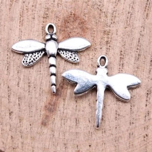180 Pcs Tibet Silver Dragonfly Charms Pendant 18X16MM Diy Jewelry Making C14991 - Picture 1 of 3