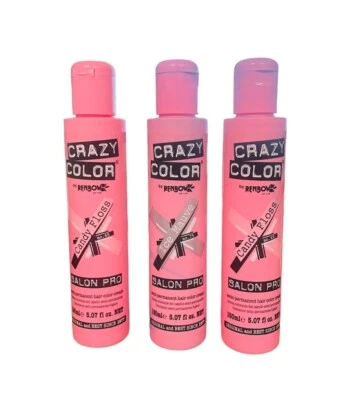 Crazy Color 半永久染发膏 #65 糖果线 ( 3 包 ) 5.07 盎司 — 第 1/2 张图片