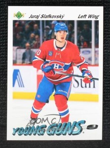 2022-23 Upper Deck 91-92 Young Guns Retro Achievement Juraj Slafkovsky Rookie RC