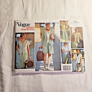Vogue Sewing Pattern No. 2637 Ladies Suits SIZE 12,14,16 Uncut - Picture 1 of 2