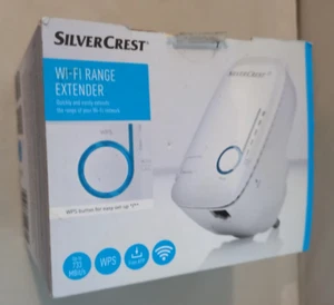 Silvercrest Wi-Fi Range Extender - plug in - New unused - Afbeelding 1 van 9