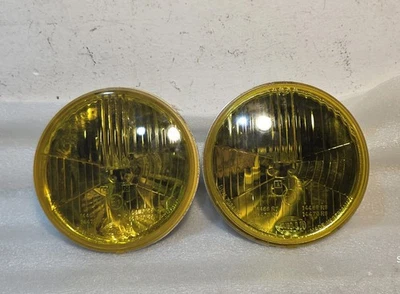 Faros HELLA amarillos 5 3/4 aptos para Ferrari 365 512 BB 512 TR/400i 365 GTB/4 GTS/4 Foto 1 de 4