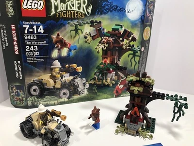 LEGO Monster Fighters: The Werewolf (9463) 100% con minifiguras, instrucciones y caja Foto 1 de 4