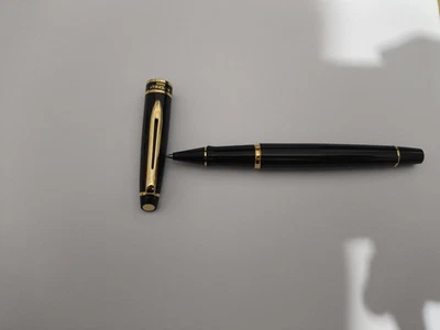Waterman Expert Kugelschreiber, Schwarz/Gold ( Ballpen, Gold And Black ) - Bild 1 von 4