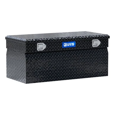 UWS 42" Wedge Utility Chest Box (Heavy Packaging) EC20232 Gloss Black Aluminum Foto 1 de 4