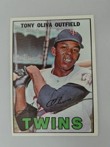 TOPPS 1967 BASEBALL CARD #50 TONY OLIVA - Foto 1 di 2