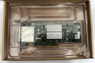 Dell PERC H200E 6Gb/s SAS PCIe HBA 2 Port Ext SFF-8088 LSI 9200-8E Low Profile - Image 1 of 4