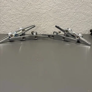 Bayliner Capri Boat 6" Cleat Rope Tie Down Chrome (Set of 4) - Picture 1 of 7