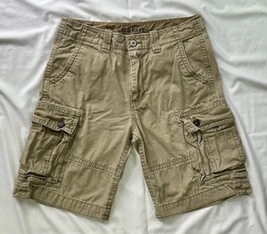 OLD NAVY Mens Khaki CARGO SHORTS - SIZE 31 Casual TAN Outdoors RELAXED brown - Picture 1 of 7