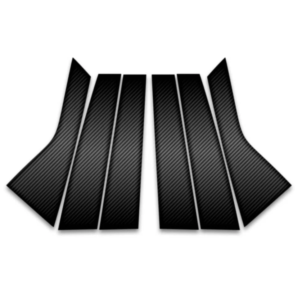6pc Carbon Fiber Pillar Post Trim fits 2020-2023 Lincoln Corsair Foto 1 de 1