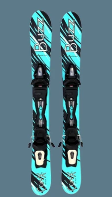 Buzz Curv - X 99 Cm Sci Con Attacco Mini Sci Blades Snowblade - Turchese - Immagine 1 di 3