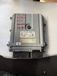 Módulo informático motor Mercedes E350 2012-2016 ECU ECM A 276 900 46 00 caja #27 - Imagen 1 de 4