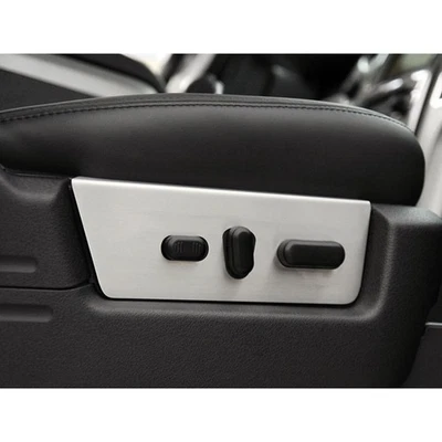 Painéis laterais Seat Rocker 2p para 2010-14 Ford F-150 SVT Raptor [aço inoxidável/escovado] - Imagem 1 de 4