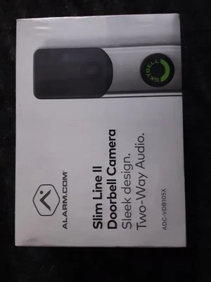Alarm.com Skybell Slim Line II Doorbell Camera Wifi ADC-VDB106X - NEW SEALED