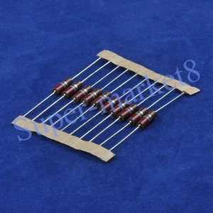 Resistencia de composición de carbono 220 ohmios 220R 1/2 W estilo ALLEN 10 piezas - Imagen 1 de 1