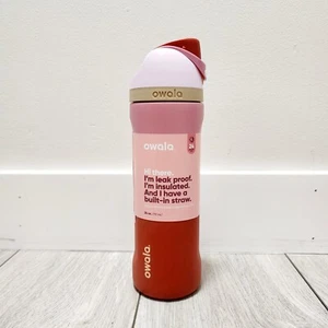 Owala FreeSip 24oz Stainless Steel Water Bottle Autumn Sunset - Picture 1 of 6