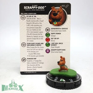 Heroclix Batman Team-Up Set Scrappy-Doo #062 Chase figura con tarjeta! - Imagen 1 de 1
