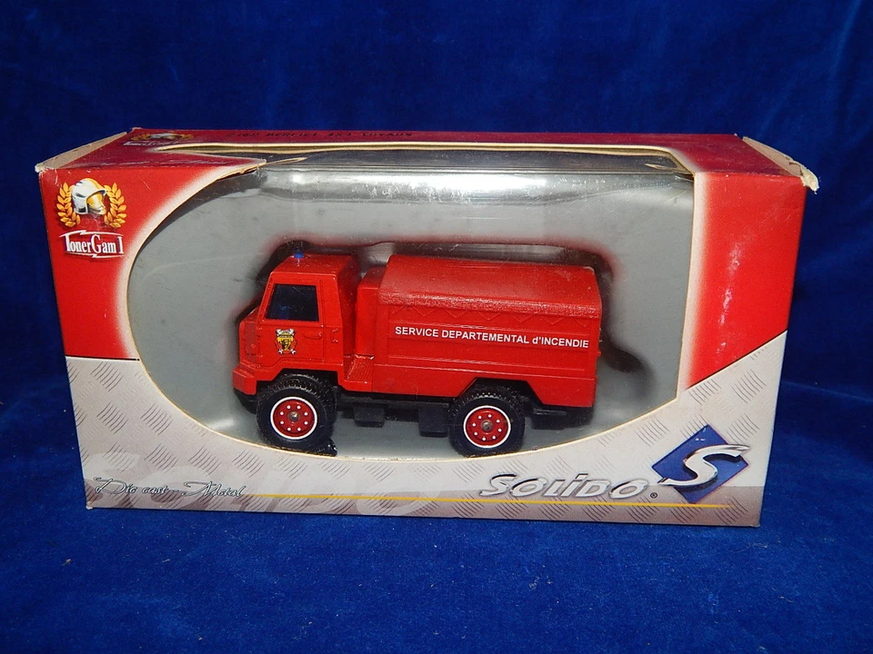 SOLIDO - JOUET / Toy - 2162 BERLIET 4 X 4 TUYAUX (9) - Photo 1/1