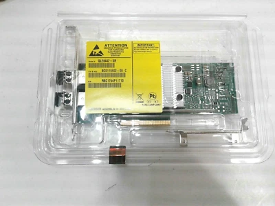 QLogic BC0113602-08 C Dual Port PCIe HBA 10 Gigabit Ethernet Card QLE8442-SR-CK - Image 1 of 4
