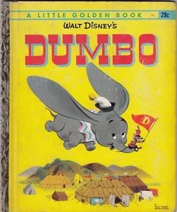 DUMBO WALT DISNEY A LITTLE GOLDEN BOOK PICTURE BOOK - Picture 1 of 6