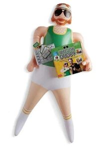 Who's The Dude! Hilarious Charade Game - Inflatable Life Size Dude- New Sealed - Picture 1 of 6