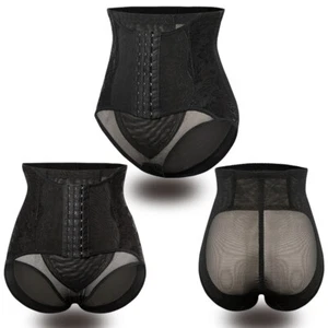 Women Tummy Control Shapewear Waist Trainer High Waist Panty Slimmer Body Shaper - Picture 1 of 14