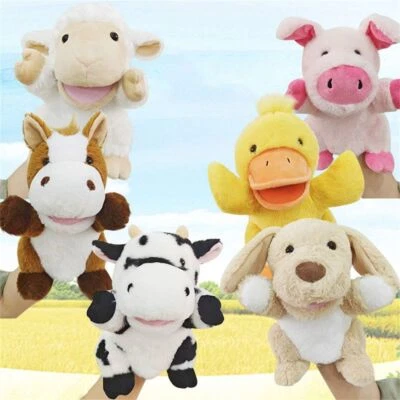 Animals Hand Puppets Full Body Muppet Plush Toy Kids Glove Puppet Soft Plush Toy - image 1 of 4