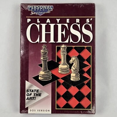 Players' Chess (Personal Companion Software, Dos 3.5" Floppy) SOFSOURCE SEALED - Image 1 of 4