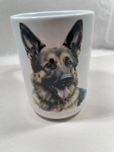 Tazza sublimata personalizzata cane da pastore tedesco di Lofy Nook 15 oz - Foto 1 di 8