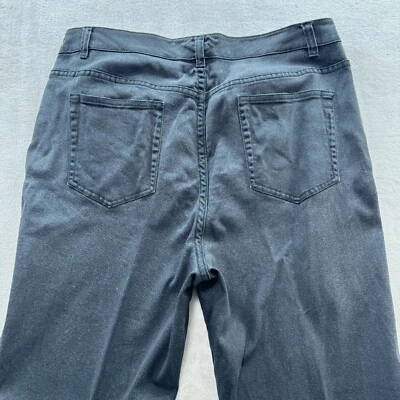 Pantalones de mezclilla elásticos negros Appleseed's para mujer talla: 14 Foto 1 de 4