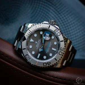 Rolex Yacht-Master 126622 Rhodium Oyster Bracelet with Platinum Bezel MINT - Picture 1 of 11