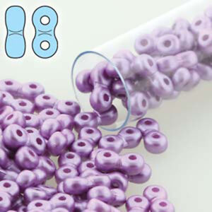 Infinity Beads 4x8mm/3x6mm 2-hole Czech Glass Pick Color & Size