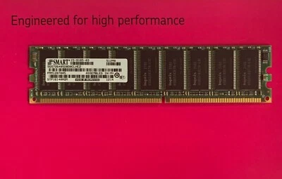 512MB 1RX8 DDR1 DDR PC-2700E 333 333MHZ SINGLE RANK 184PIN ECC NON-REG 64x8 - Image 1 of 2