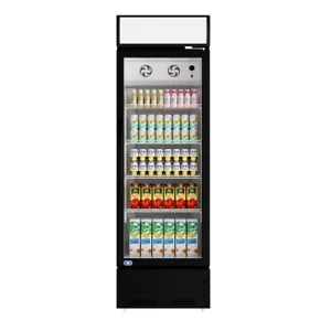23" Single Glass Door Merchandiser Refrigerator Beverage Cooler NEW Single - Picture 1 of 12