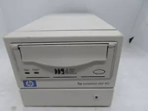 HP Compaq SCSI External DDS4 DAT40 Tape Drive C5687-60003 C5687A C5687B - Picture 1 of 3
