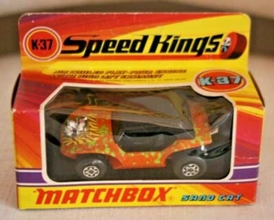 Matchbox Lesney SpeedKings K-37 Orange Sand Cat in Original Box 1972 - Vintage - Picture 1 of 5