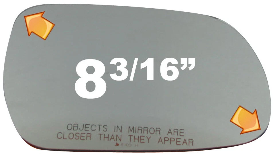 Nuevo espejo retrovisor eléctrico derecho convexo para Toyota Sienna 04-10 sin placa de respaldo Foto 1 de 4