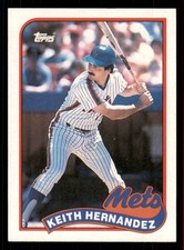 1989 Topps Keith Hernandez #480  New York Mets