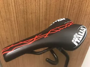 NEW selle italia SLR PRO TEAM edition Sattel saddle Carbon TT Prolog Tri BL/red - Bild 1 von 10