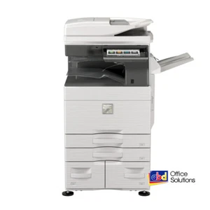 Sharp MX-5071 A3 Color Laser Copier Printer Scanner Fax Staple MFP 50PPM MX-6071 - Picture 1 of 18