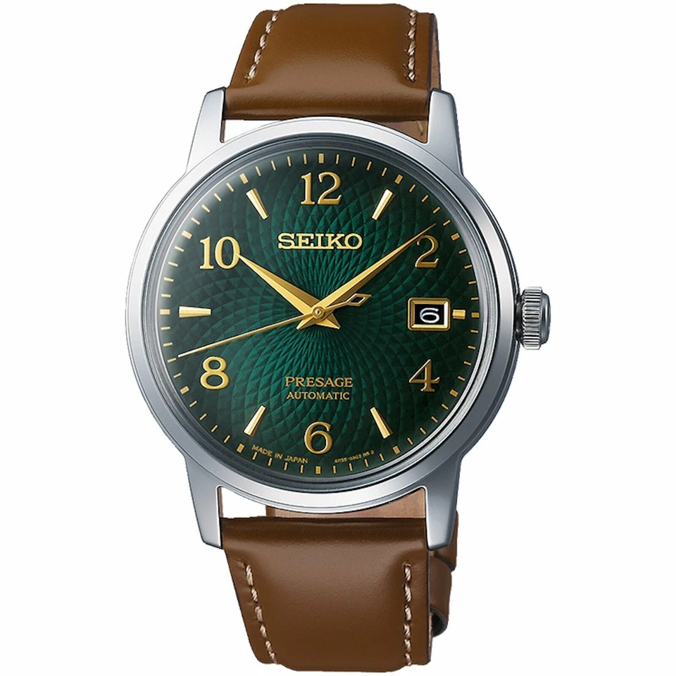 Seiko Presage Green Men's Watch - SRPE45