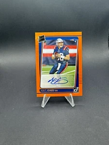 2021 Donruss MAC JONES Rated Rookie Auto Orange SSP - Picture 1 of 2