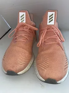 Adidas Herren Gr. 13 Laufen Gehen Komfort Alpha Bounce Lachs Turnschuhe - Bild 1 von 10