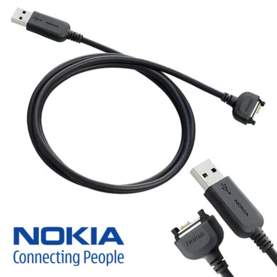 Cable de sincronización de transferencia de datos USB 100 % auténtico original Nokia CA-53