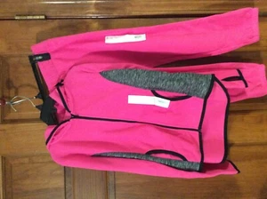 New So Fleece jacket & pants Pink S 7 $ 80 NWT - Picture 1 of 2