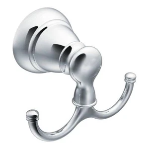 Moen Banbury Double Robe Hook Chrome Y2603CH - Bild 1 von 3